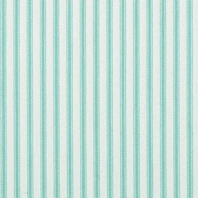 New Woven Ticking in Seaspray, a patterned woven fabric in cotton. Ideal for drapery, pillows, bedding and light upholstery. Shop samples online